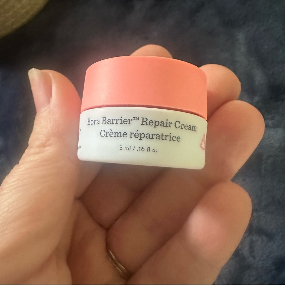 Drunk Elephant Pink and White Moisturizer
